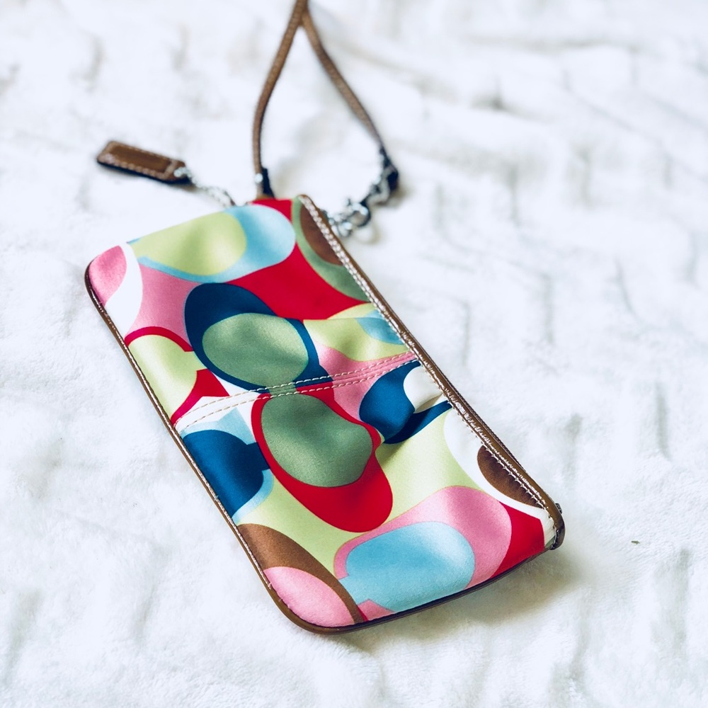 Coach Colorful Wristlet